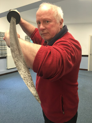 A genuine Willow Leaf Broadsword